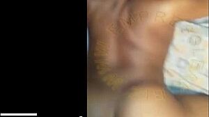 african girl bent over, feeling every thrust in doggystyle, her emotions running wild