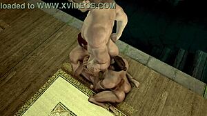 skyrim gay blowjobs and intense ass licking action
