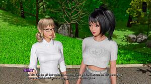 Ripples 游戏玩法第4部分：丰满熟女穿破烂衣服说脏话