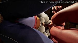 哇塞！洗澡时间在魔兽 parody 3D 动画中变得超狂野！