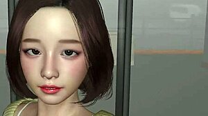 Check out this perfect doll getting creampied in hentai game