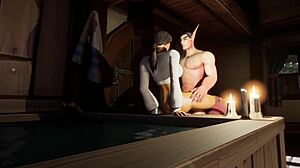 哇塞！洗澡时间在魔兽 parody 3D 动画中变得超狂野！