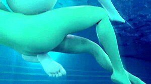 Wet 3D futa bitches bang near pool