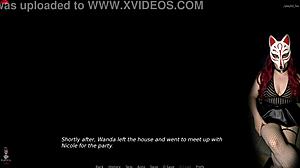 丹佛女士用大亚洲奶支配游戏