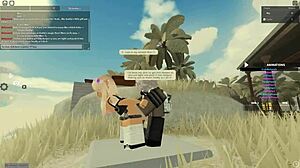 cute girl in roblox feels intense pleasure from doggystyle, riding, anal, and blowjob with partner