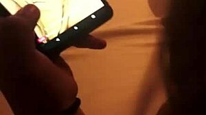 Stepsister watches porn and records rough sex