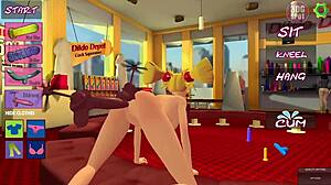 3dgspot - busty blonde bimbo cant resist fucking all her holes compilation 3d animation