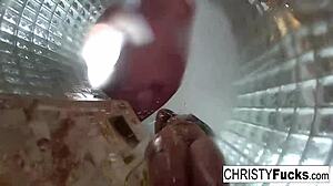 Hot Shower Fun With Christy Dahlia And Ivan