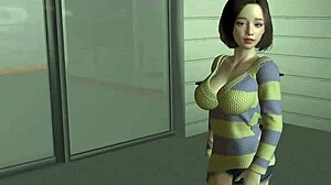 Check out this perfect doll getting creampied in hentai game