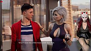 丹佛女士用大亚洲奶支配游戏