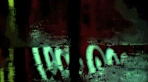 Vintage dark London vibes with double penetration in swinging sixties shadows.