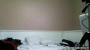 Busty Maxine X Goes Solo With Dildo Fucking Her Horny Big Clit Twat In Wild Screaming Session.