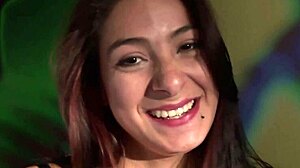 Cute Colombian Teen Fucked in Casting Oral