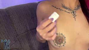 Enviando De Presente Para O Cuckold Um Marshmallow Com Gostinho Do Meu Cu