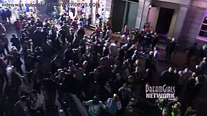 Wow! Girls Strip Naked on Bourbon Street and Hotel Room!