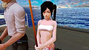 后宫酒店游戏：第153集的狂野后宫