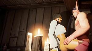 哇塞！洗澡时间在魔兽 parody 3D 动画中变得超狂野！