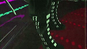 Vrchat User Performs Pole Dancing