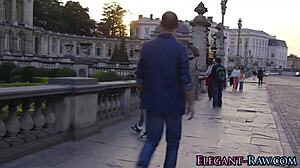 Classy European Sluts Take It in the Ass