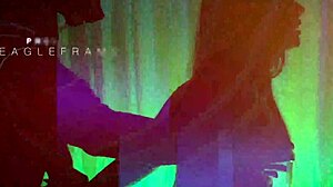 Hot babe have an interview and gets horny