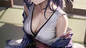 3D Animated AI Catches Young Stepmom Sunbathing Nude with Pussy Play ASMR Sound