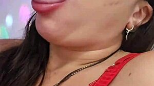 Brazilian amateur queen of blowjobs took on a huge toy cock, shoving it deep in her mouth. First-time face fuck with intense deepthroat skills.