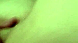 Slutty step sister bends over for doggystyle fucking and swallows cum in pov