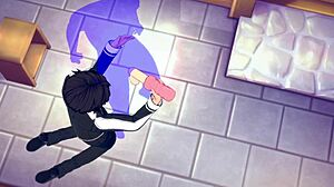 kirito gets handjob in yaoi