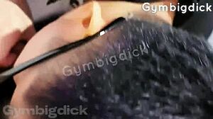 The gay asian couple says, 'Let's fuck doggystyle now.'