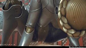 Ballerina twins in wild 3D sex compilation