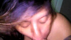 Sashaa Legend delivers an incredible blow job in steamy scene