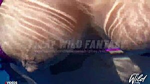 busty pinay, show your big tits in the pool.