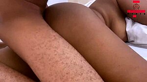 Ebony Teen Begs for Huge Cock