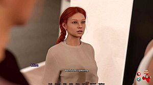 golden mean ep 13, busty nurse and petite doctor in wild threesome