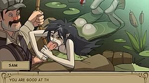 呃，美人鱼想操18+女孩的处女屁股... 没有鸡巴，不过她想出来了！我最性感的游戏玩法第8部分