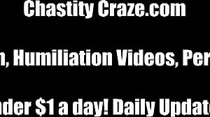 Lick Your Dirty Chastity Device Clean!