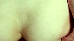 Hot Brunette Rides Cock And Gets Anal Creampie!