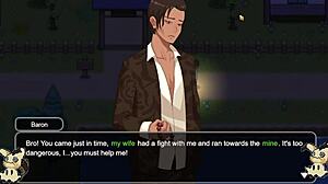 Village rhapsody hentai game part 2 narrated in spanish with european cartoon anime