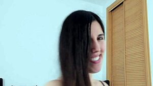 Wanna see her submit to rough fucking and deepthroat quickie?