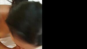 gorgeous colombian queen handles huge cock! 😘