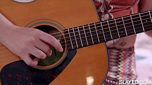 Boho Blondes Khloe and Anna Engage in Intense Sexual Activities