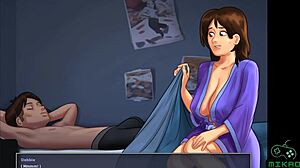 Hot MILF Sneaks In For Nighttime Blowjob And Ride!