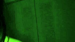 young couple gets undressed for some hardcore blowjob action