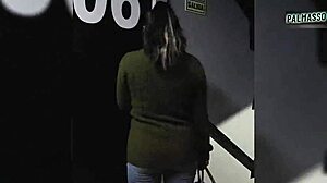 Petite latina sucks stranger's dick and gets fucked hard!