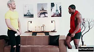 my first time with hot black gay sex was wild and rough