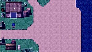 Tanned Natsuki in Hentai Game Ep 36, Old Man Cums Inside Her Ass in Public