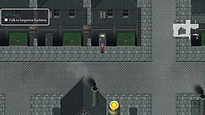 Detective Strips Naked For Old Man