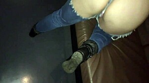 blondie ties the knot and dives into glory hole gangbang action