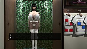 Escape From The Room Of Sex Doll Servant Five: Titjob Riding Action