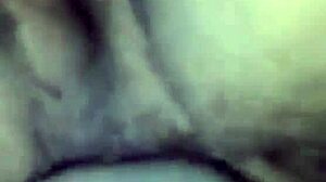 Ebony Brazilian Brunette Amateur Gets Pussy Filled With Cum